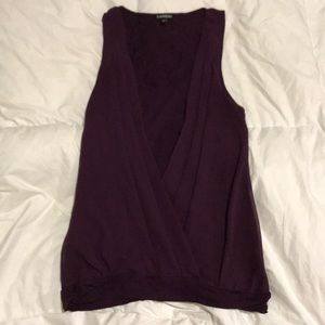Maroon Express dress tank